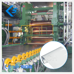 L&iacute;nea de producci&oacute;n de calandrado de banner flexible de l&aacute;mina de PVC Precio de fabricantes de calendario en China