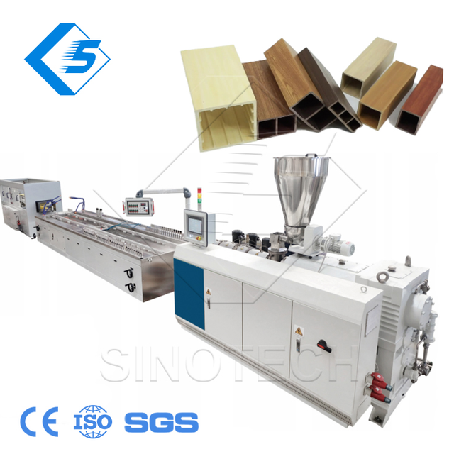 L&iacute;nea de extrusi&oacute;n de paneles de puertas huecas de pl&aacute;stico y madera WPC