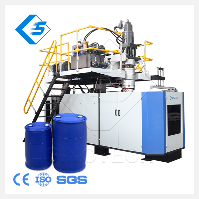 30–120 l HDPE-Kunststoff-Trommel- und Fass-Extrusionsblasformmaschine