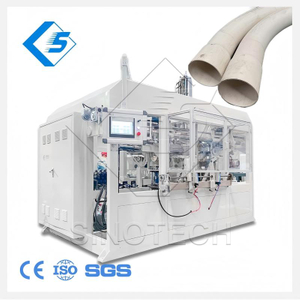 curvatura autom&aacute;tica da tubula&ccedil;&atilde;o da canaliza&ccedil;&atilde;o de Pex do PVC dos PP de 75-160mm que faz a m&aacute;quina