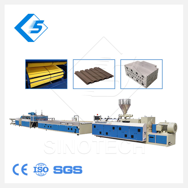 L&iacute;nea de producci&oacute;n de extrusi&oacute;n de paneles de techo de PVC